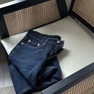 Levis Mens 510 Slim Skinny Jeans Blue Denim